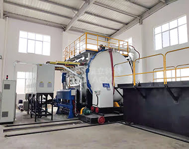 臥式真空石墨化爐 臥式真空石墨化爐